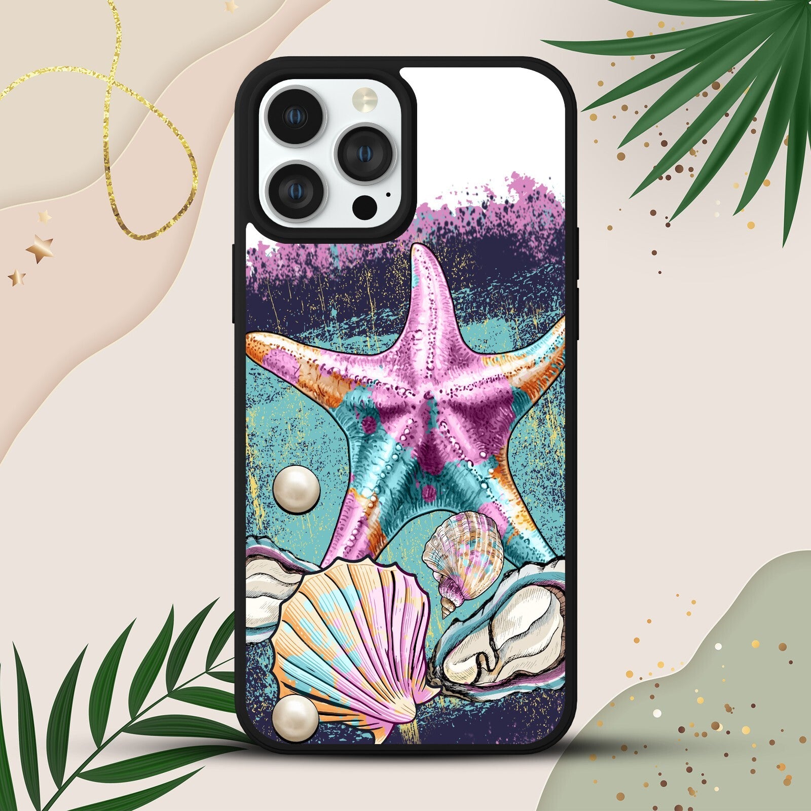 Seashell Phone Case Cover for iPhone Samsung Google Pixel
