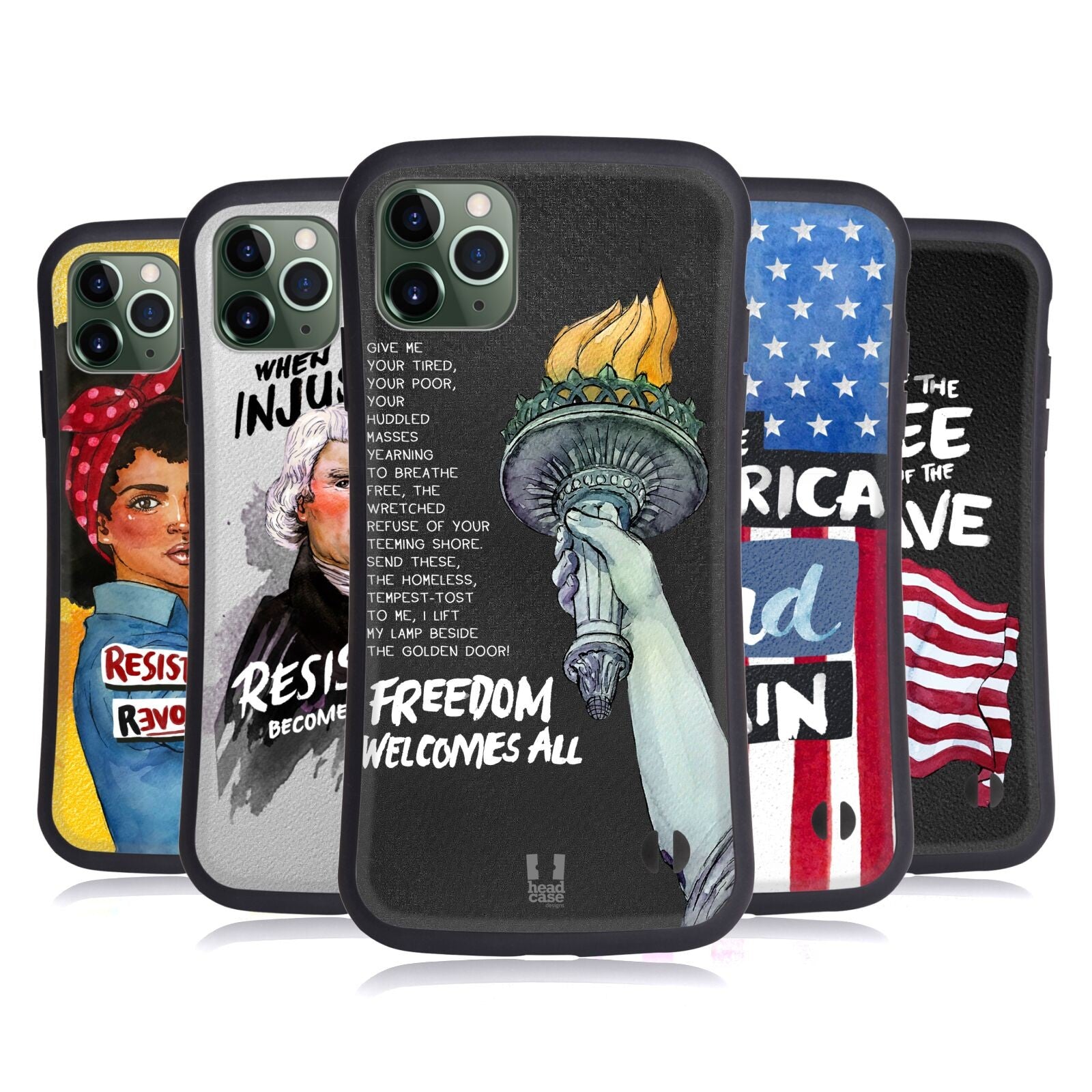 Head Case Contemporary America Hybrid Case for iPhones