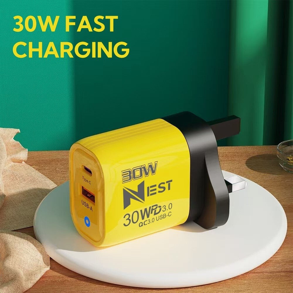 For iPhone 15 16 14 13 12 11 Pro XR  Fast Charging 22.5W USB-C PD Plug Charger
