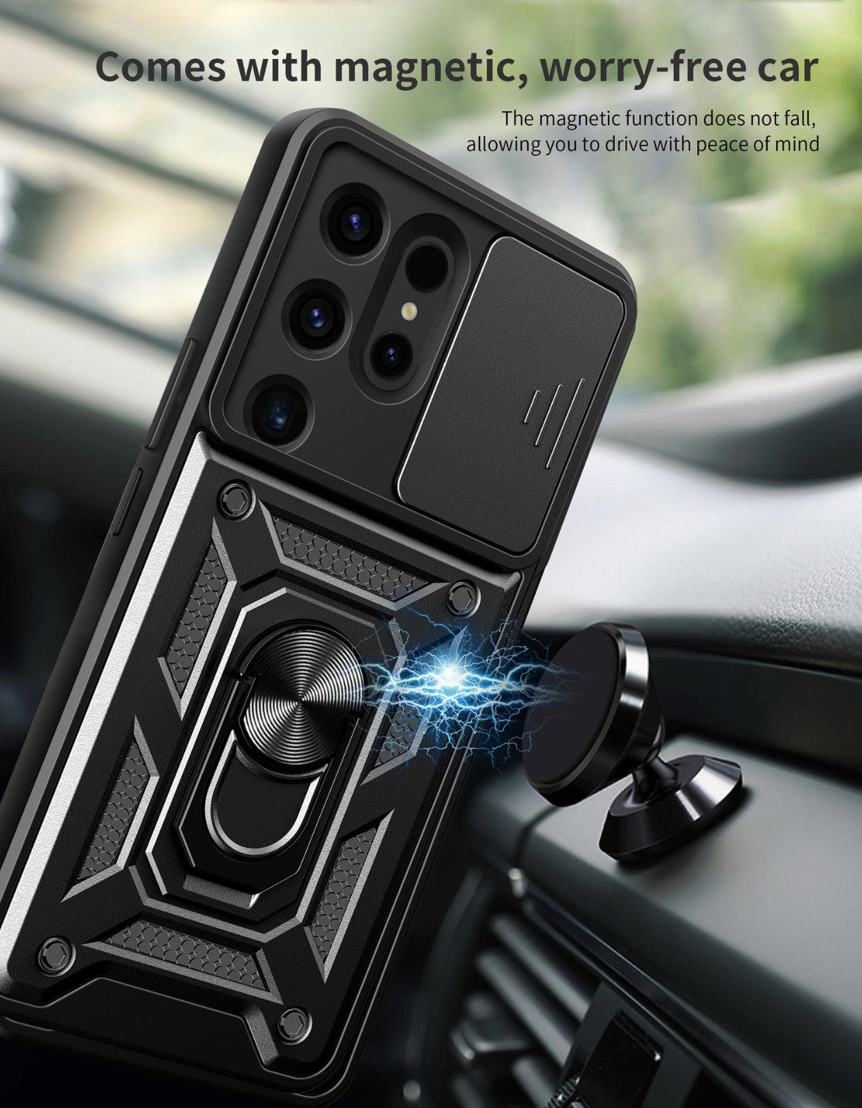 ShockProof Magnetic Phone Case For Samsung S26 S25 S24 S23 S22 S21 Ultra Plus FE