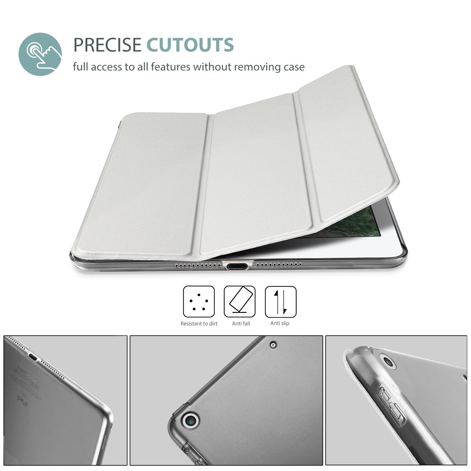 iPad Smart Multi Colour Case