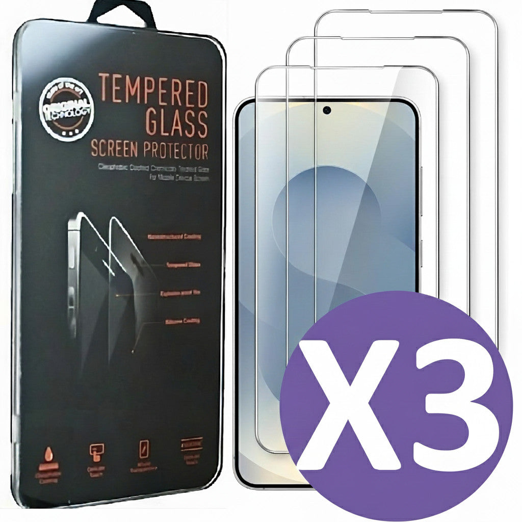 For Samsung S25 Ultra S24 S23 Ultra S22 S21 Plus Tempered Glass Screen Protector