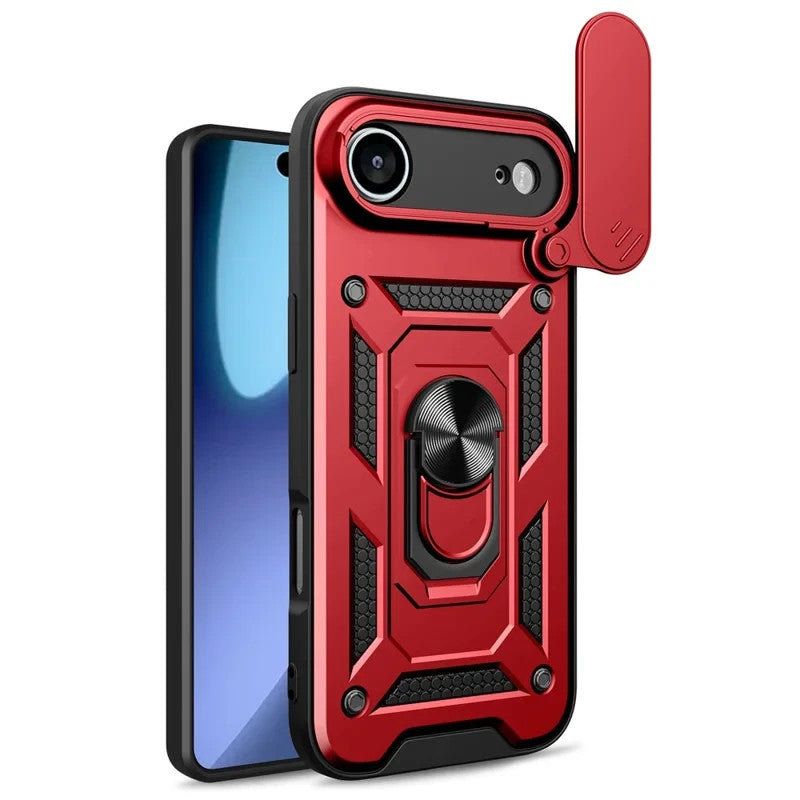 Shockproof Ring Stand Armor Case For iPhone