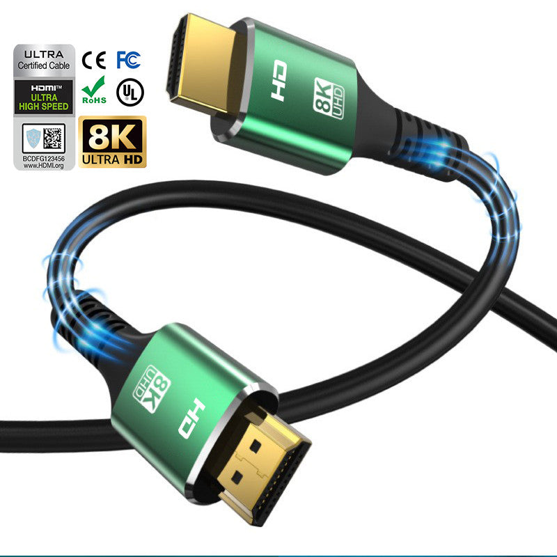 8K HDMI Cable 2.1 Ultra High Speed HDTV Lead 3D ARC 7680*4320P For SKY PS5 XBOX