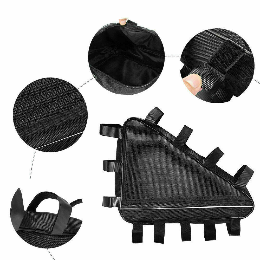 MTB Triangle Bag Electric Mountain Bike Li-Ion Battery Case Bicycle Frame S M L