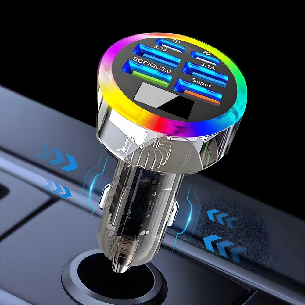 USB PD Car Phone Charger QC3.0 Fast Charging Accessories