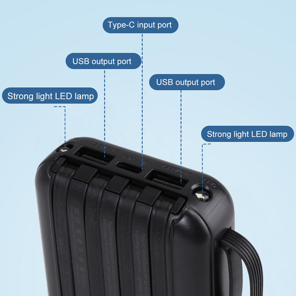 Power Bank 9000000mAh Fast charger Pack USB Battery External For Mobile Phone UK