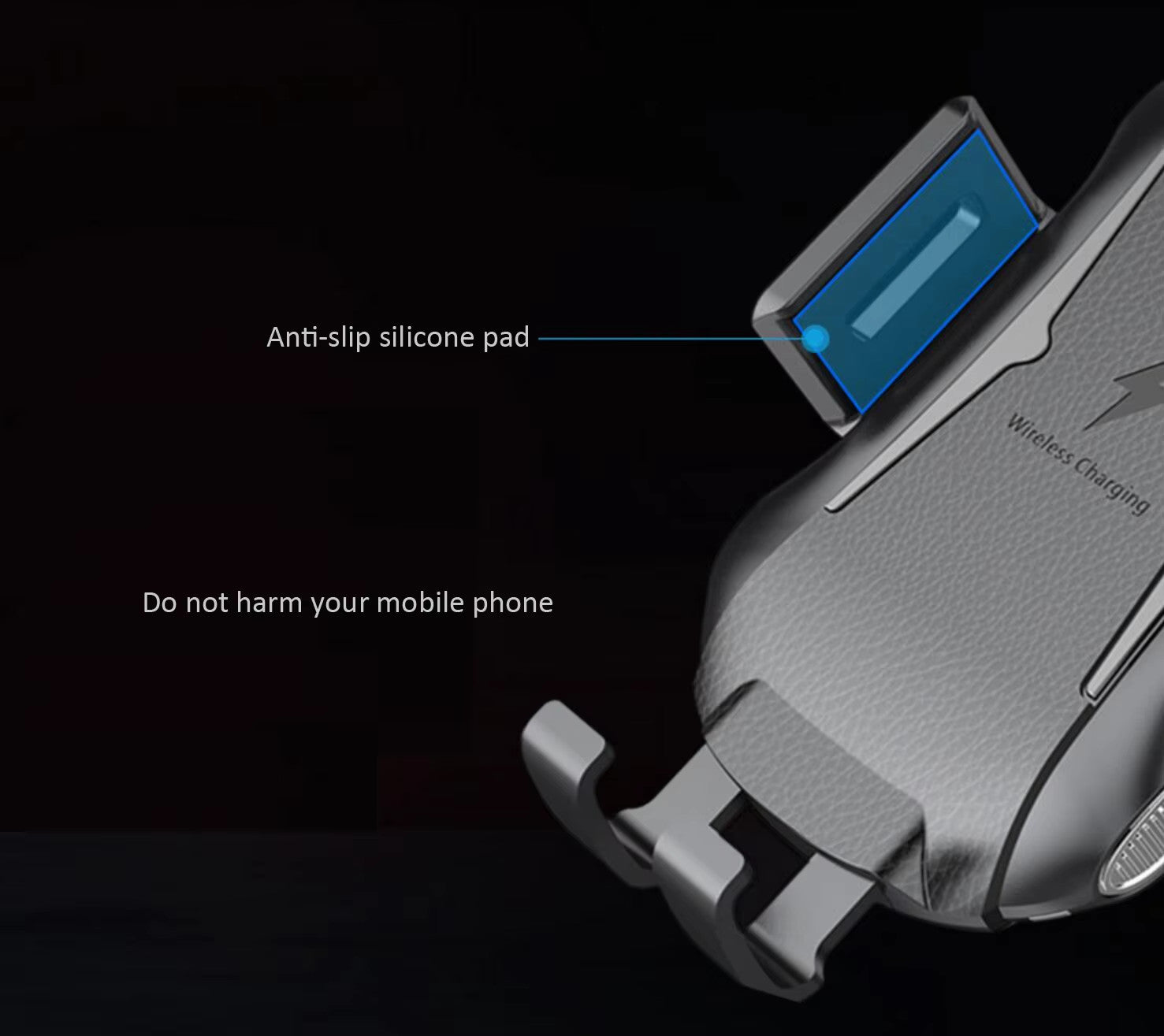 Wireless Fast Charge Car Phone Holder Universal