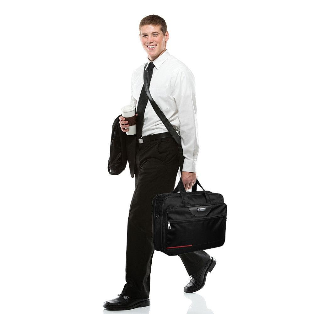 Laptop Waterproof Mens Business Briefcase Computer Shoulder Bag