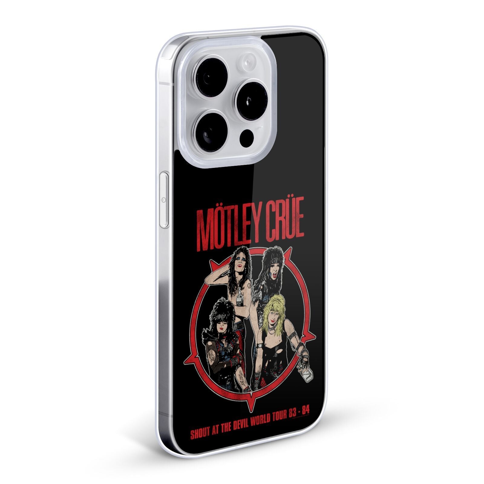 Official Motley Tours Gel Case for Apple iPhone Phones