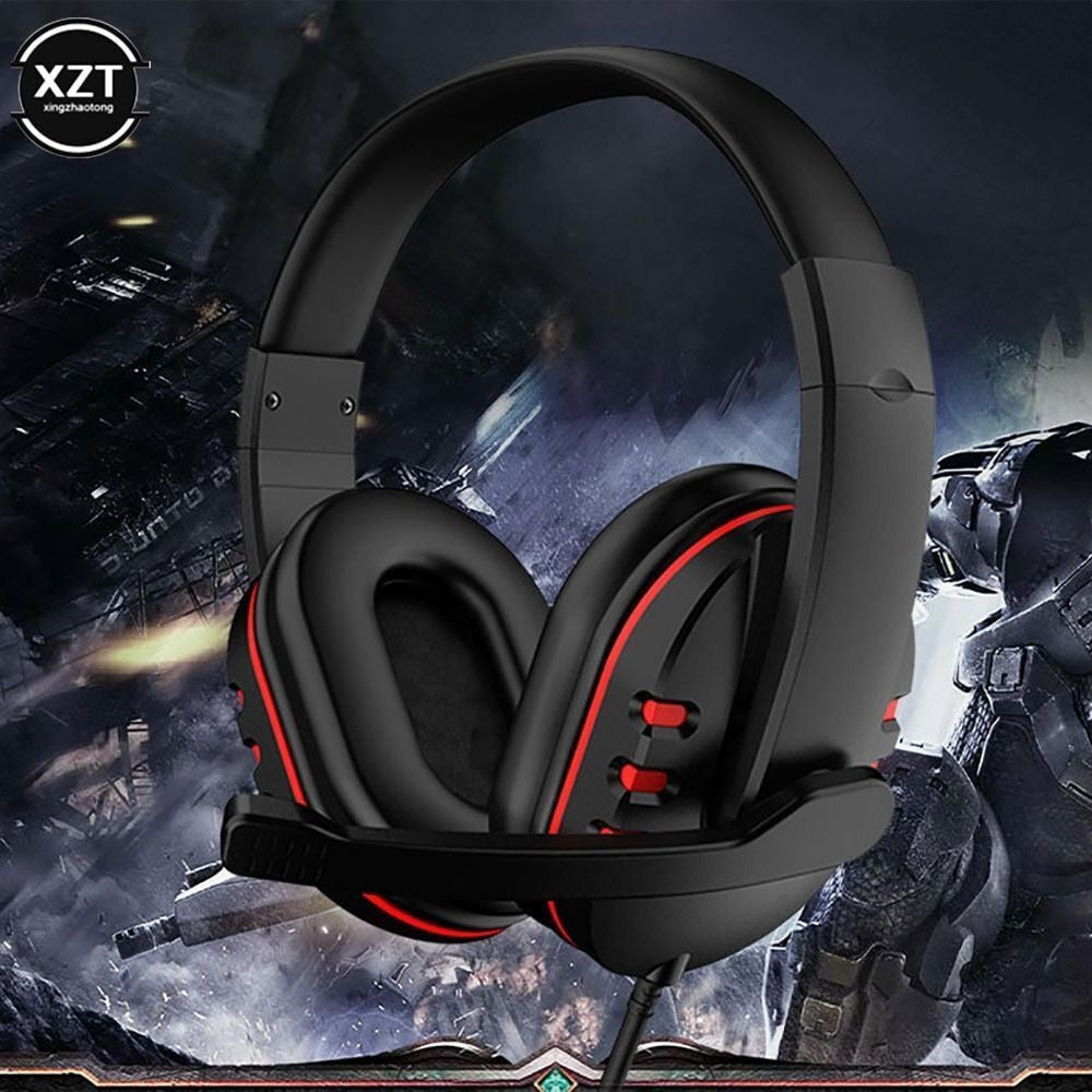 Gaming Headset with Microphone Mic Headphones For PC Laptop PS4 PS5 Xbox One UK