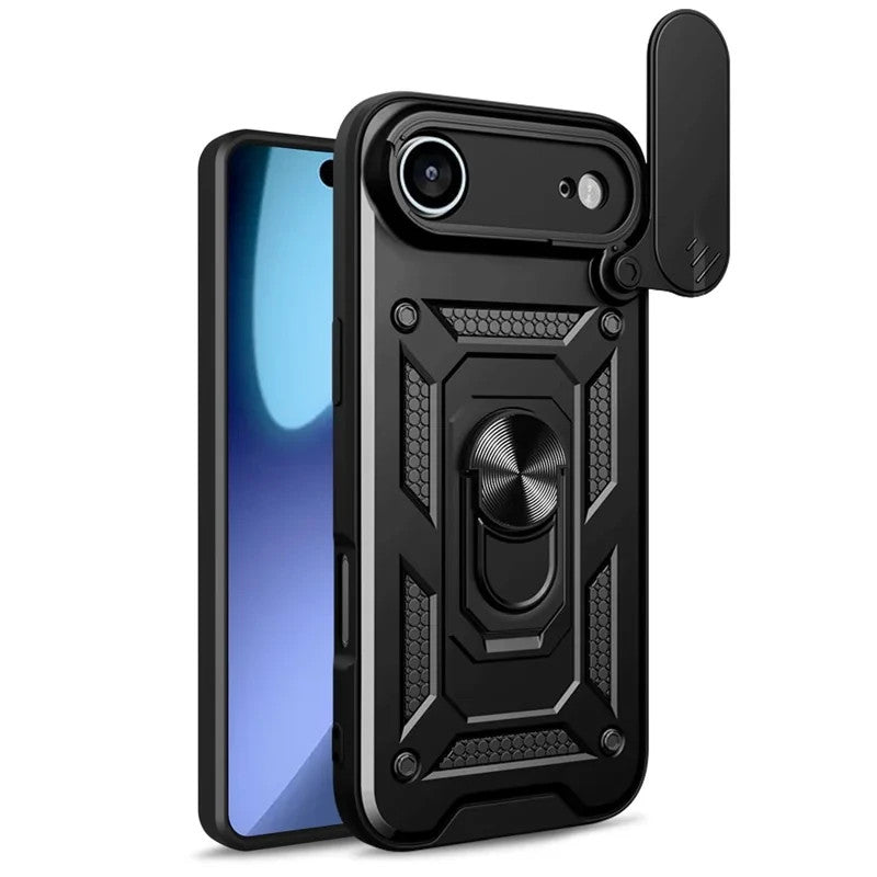 Shockproof Ring Stand Armor Case For iPhone