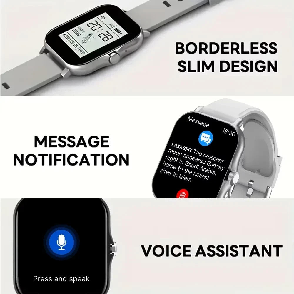 Smart Watch Men Women Fitness Tracker Blood Pressure Heart Rate Sport Watches.UK