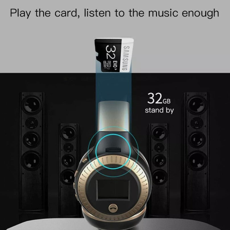 Wireless Bluetooth Headphones with Noise Cancelling