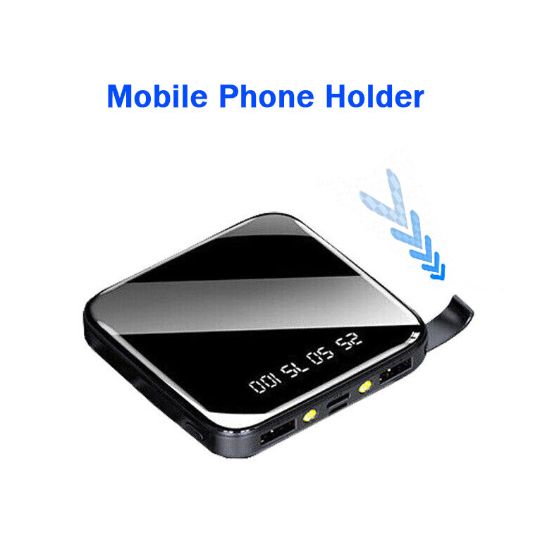 9000000mAh Power Bank Portable Fast Charger Battery USB Pack 2 for Mobile Phone.