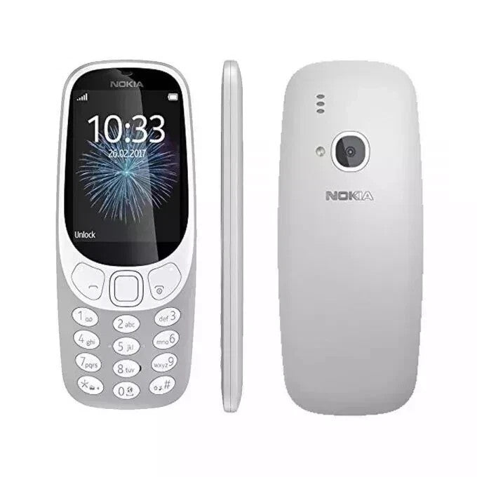 Brand New NOKIA 3310 4G UNLOCKED Mobile Phone - UK Warranty - BLUETOOTH - CAMERA