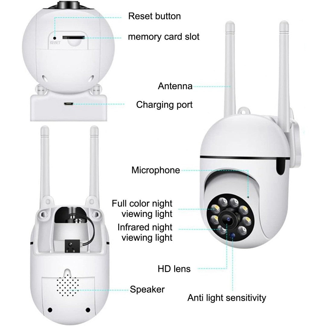 5G Wireless WIFI outdoor CCTV HD Security IR Camera