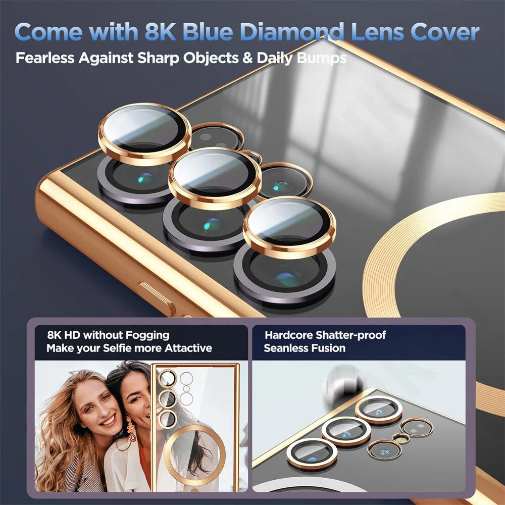 Shockproof Magnetic Phone Case Samsung S Series