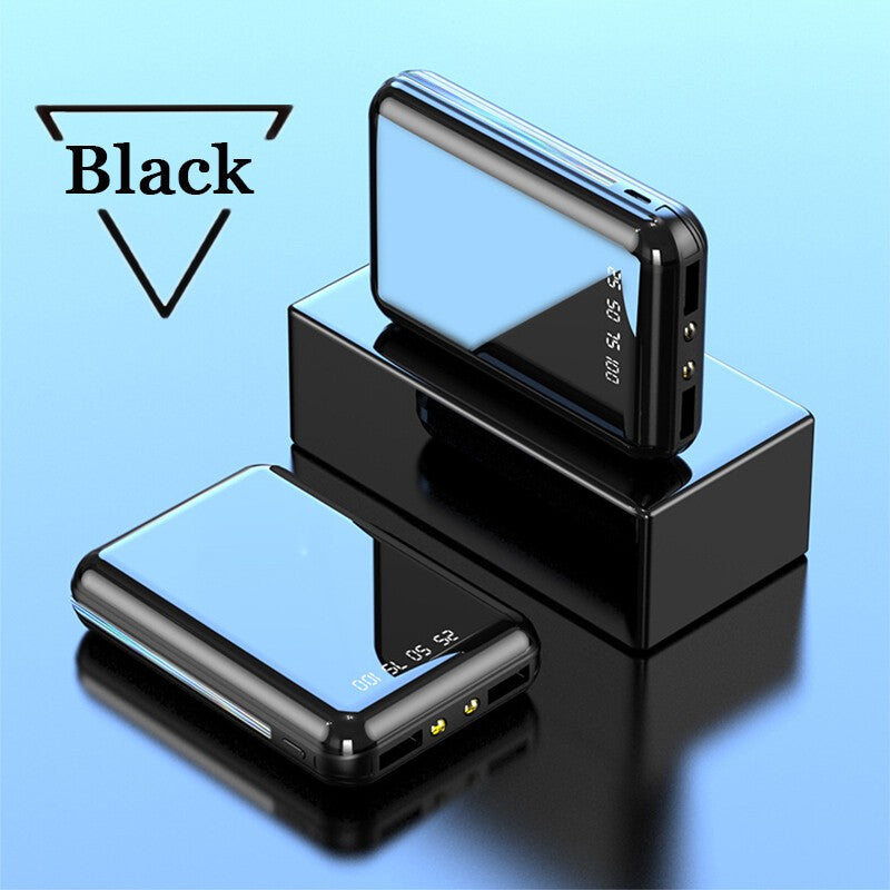 9000000mah Power Bank USB Pack Mini Backup Battery Fast Charger For Mobile Phone
