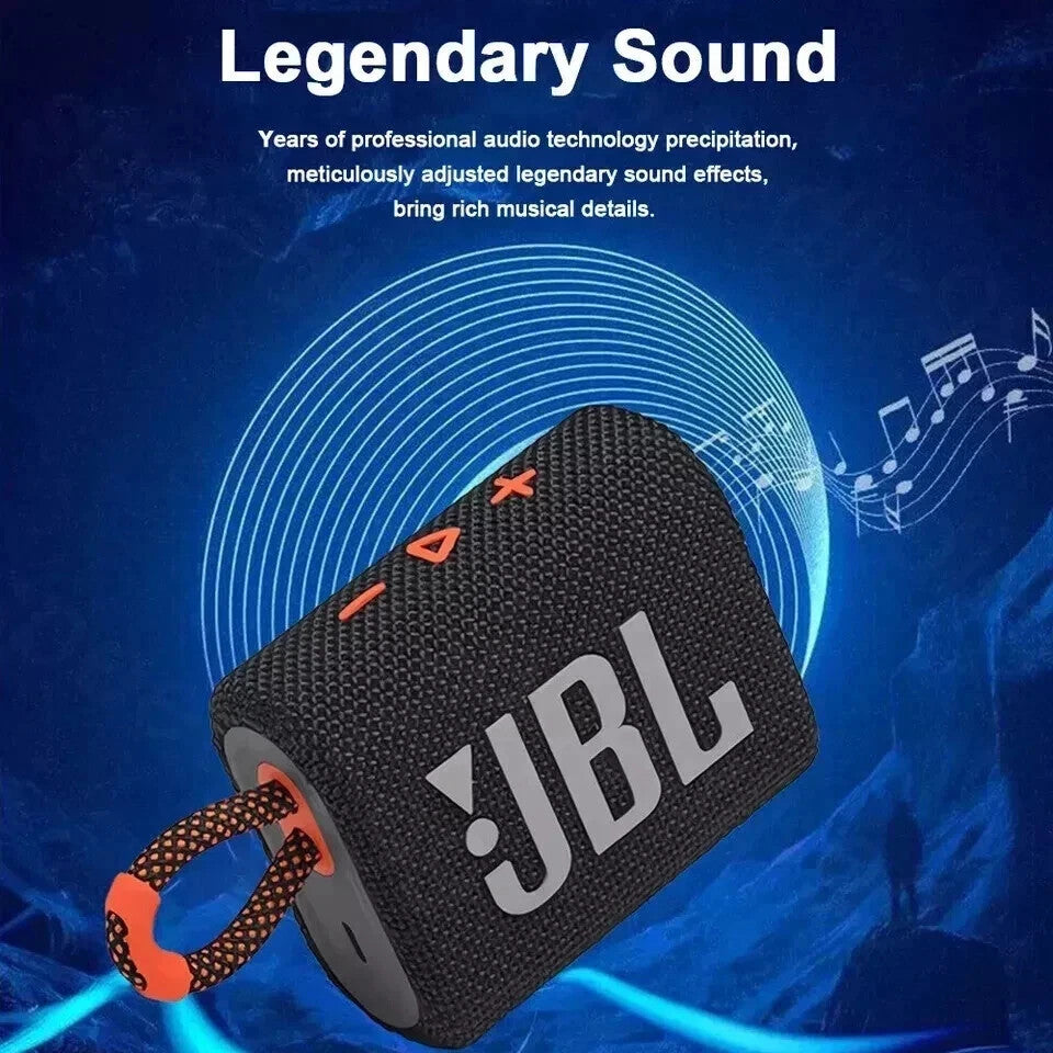 NEW JBL Go3 Portable Bluetooth Waterproof Speaker Wireless Mini Outdoor Cannon
