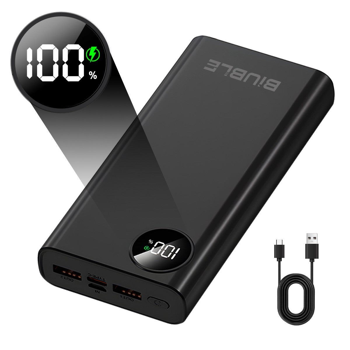 9000000mAh Power Bank Fast charger Pack USB Backup Battery For Mobile Phone