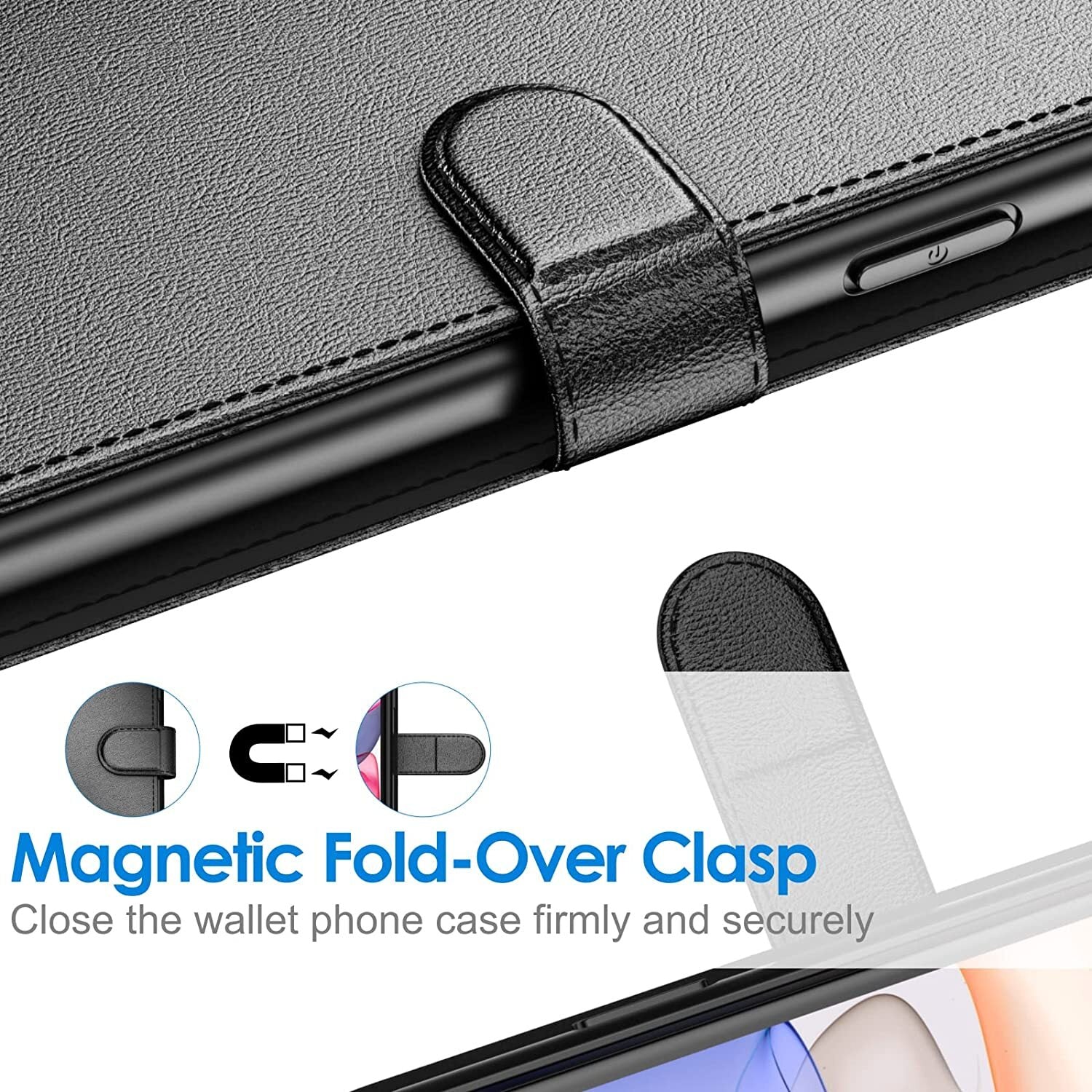 Case For iPhone 17 Pro Max 17e 15Pro 14 13 12 11Pro XR SE 16 Leather Flip Wallet