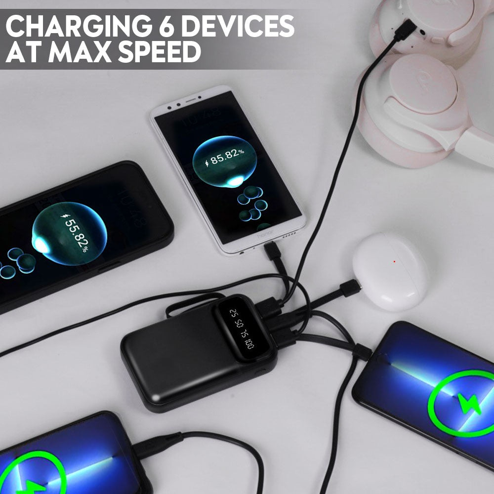 Power Bank 9000000mAh Fast charger Pack USB Battery External For Mobile Phone UK