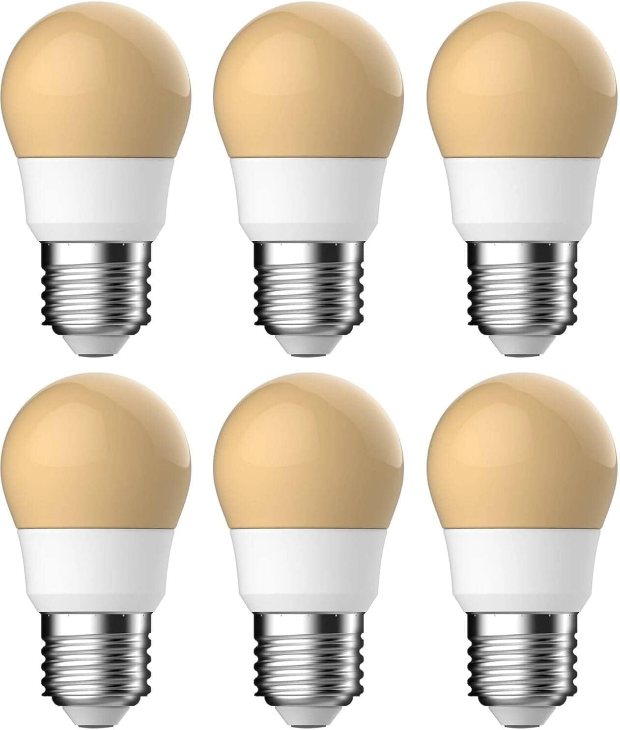 Energetic E27 LED Light Bulbs 3.6W (25W) Warm White 2400K Non-Dimmable 6 Pack