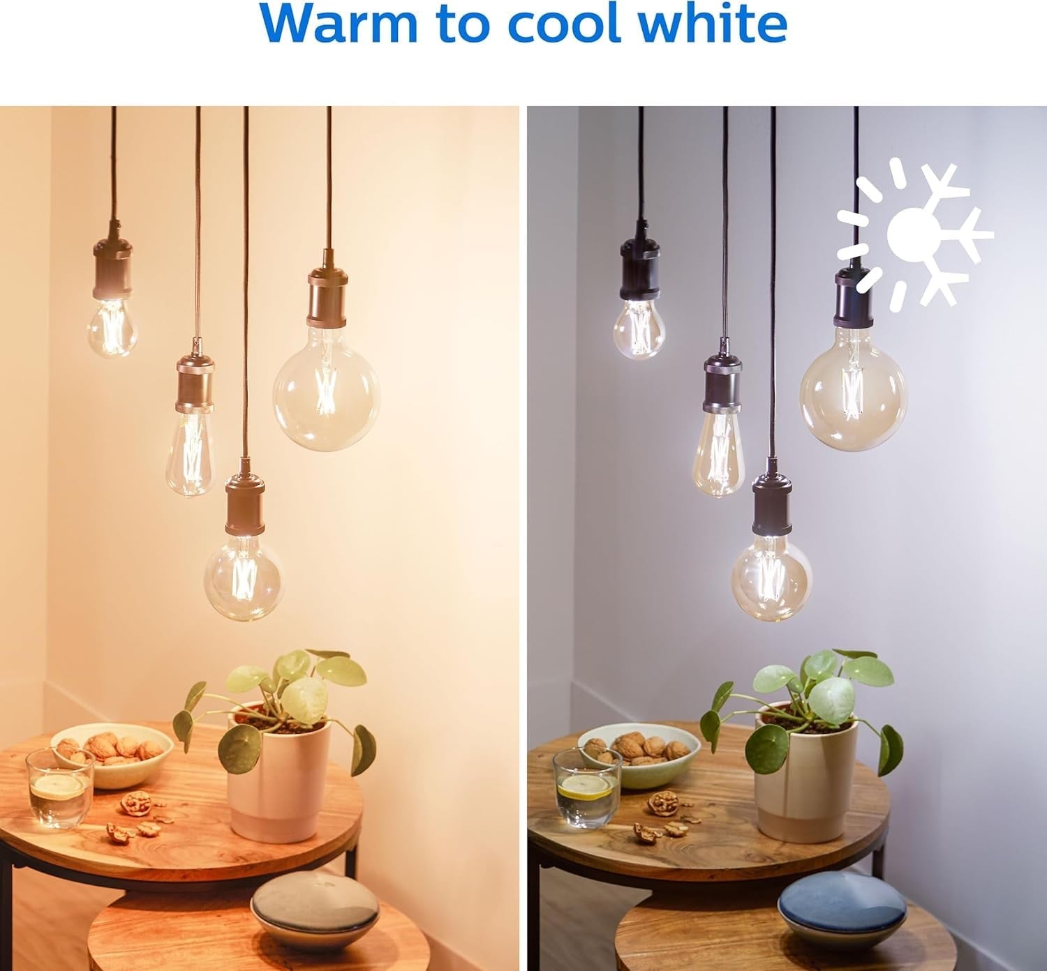 Philips Smart WiZ Connected LED Light Bulb B22 Dimmable Cool & Warm - A Rated