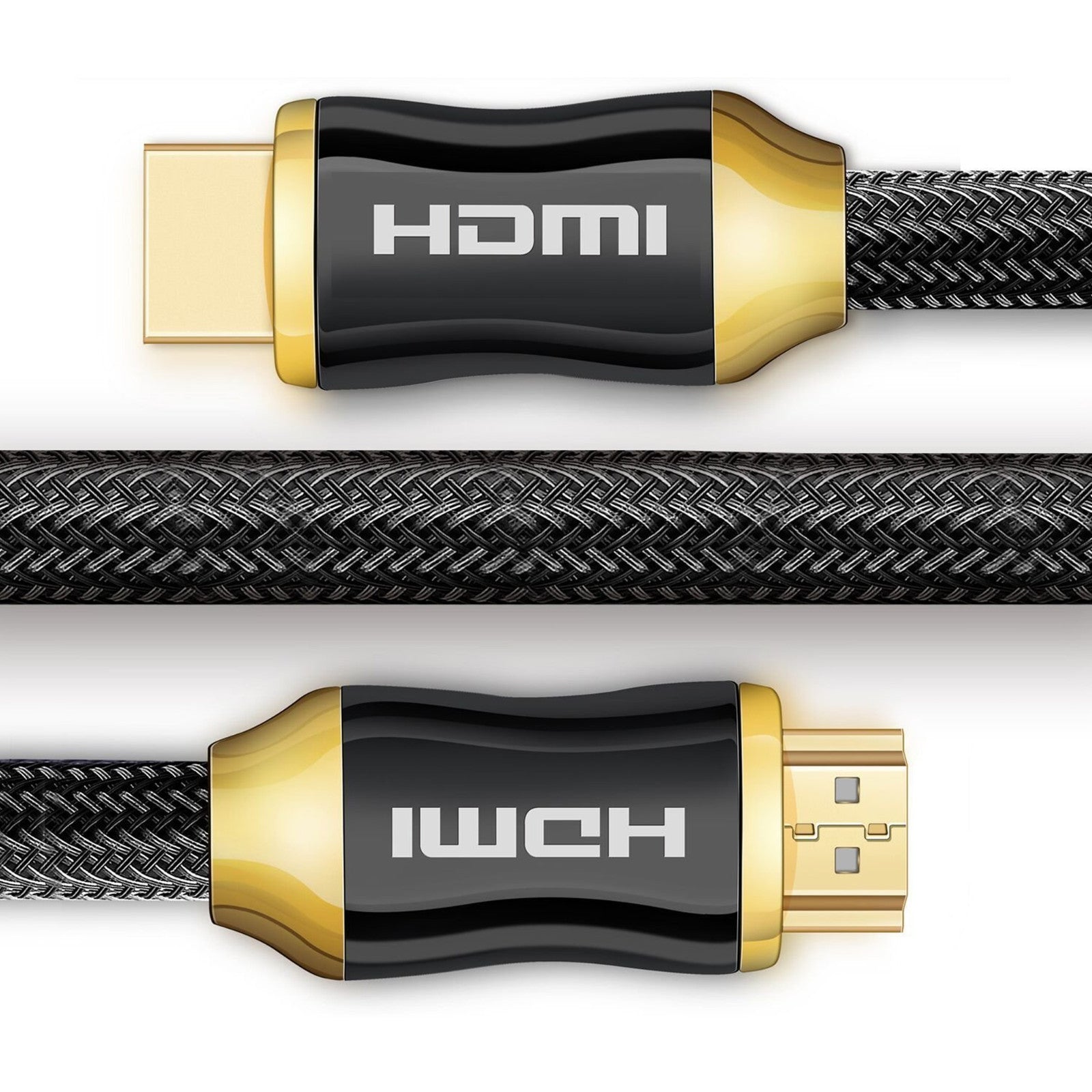 HDMI 2.0 4K Premium Braided Gold-Plated Cable