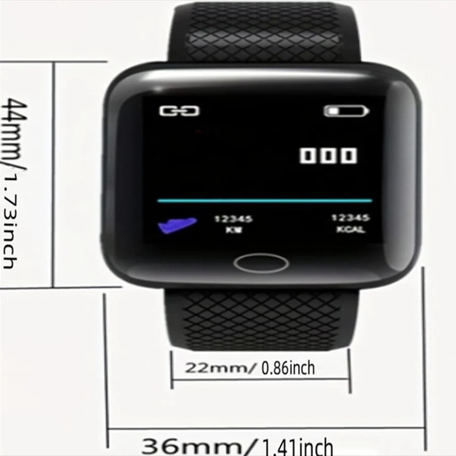 Smart Watch Men Women Fitness Tracker Blood Pressure Heart Rate Sport Watches UK