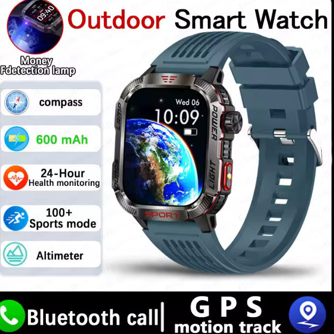 Military GPS Smart Watch Men