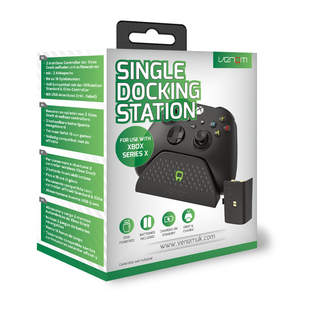 Xbox Charging Dock with Rechargeable Batteries