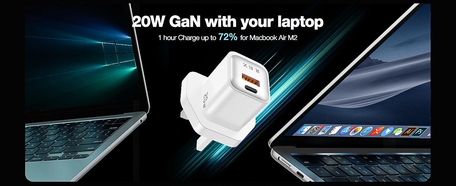 For iPhone 17 16 Pro Max Samsung Fast Charging 20W USB-C PD Plug Charger Cable