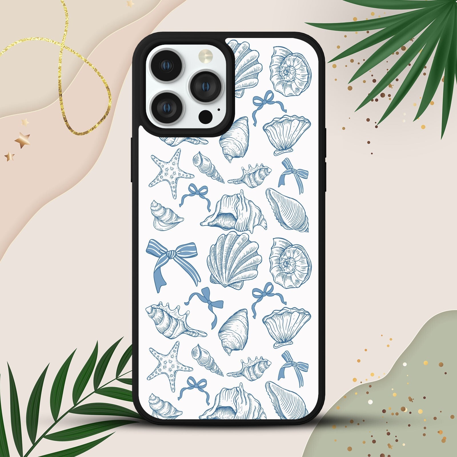 Seashell Phone Case Cover for iPhone Samsung Google Pixel