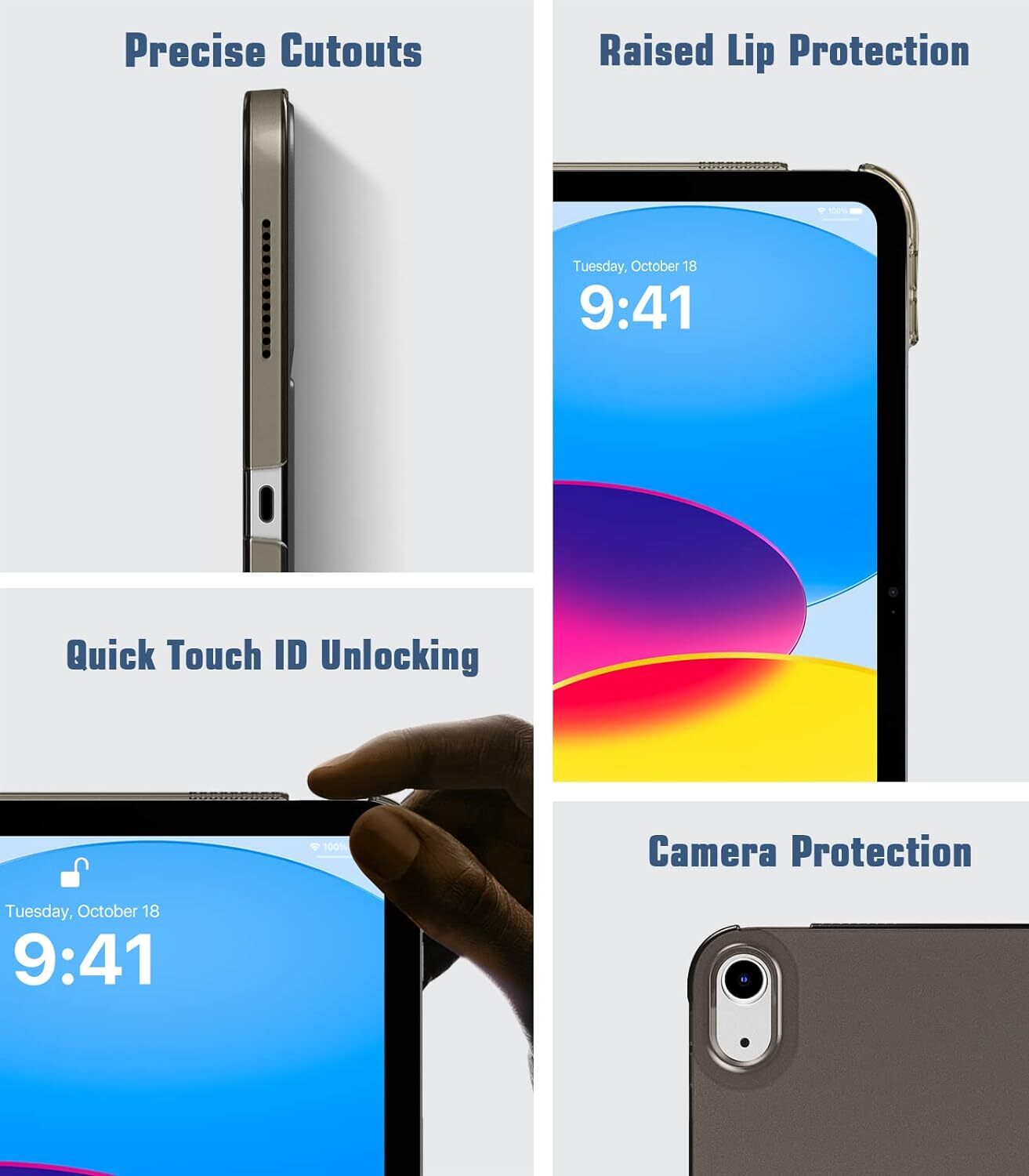 Leather Magnetic Smart Case for Apple iPad