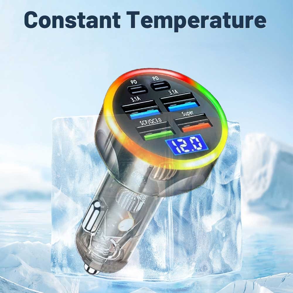 USB PD Car Phone Charger QC3.0 Fast Charging Accessories