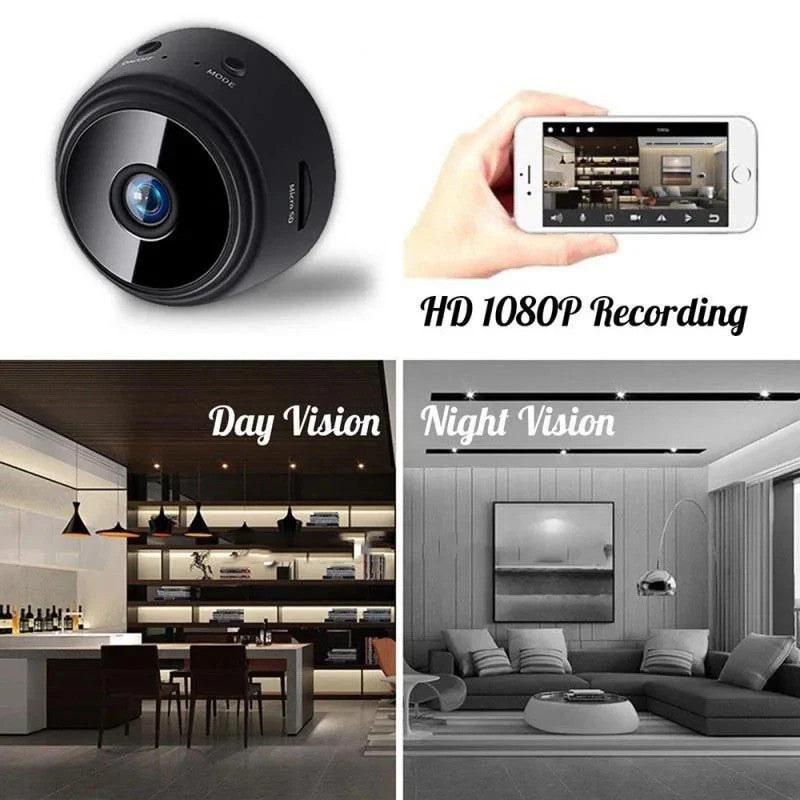 1080P Mini Tiny Camera Wireless Security Surveillance Night Vision