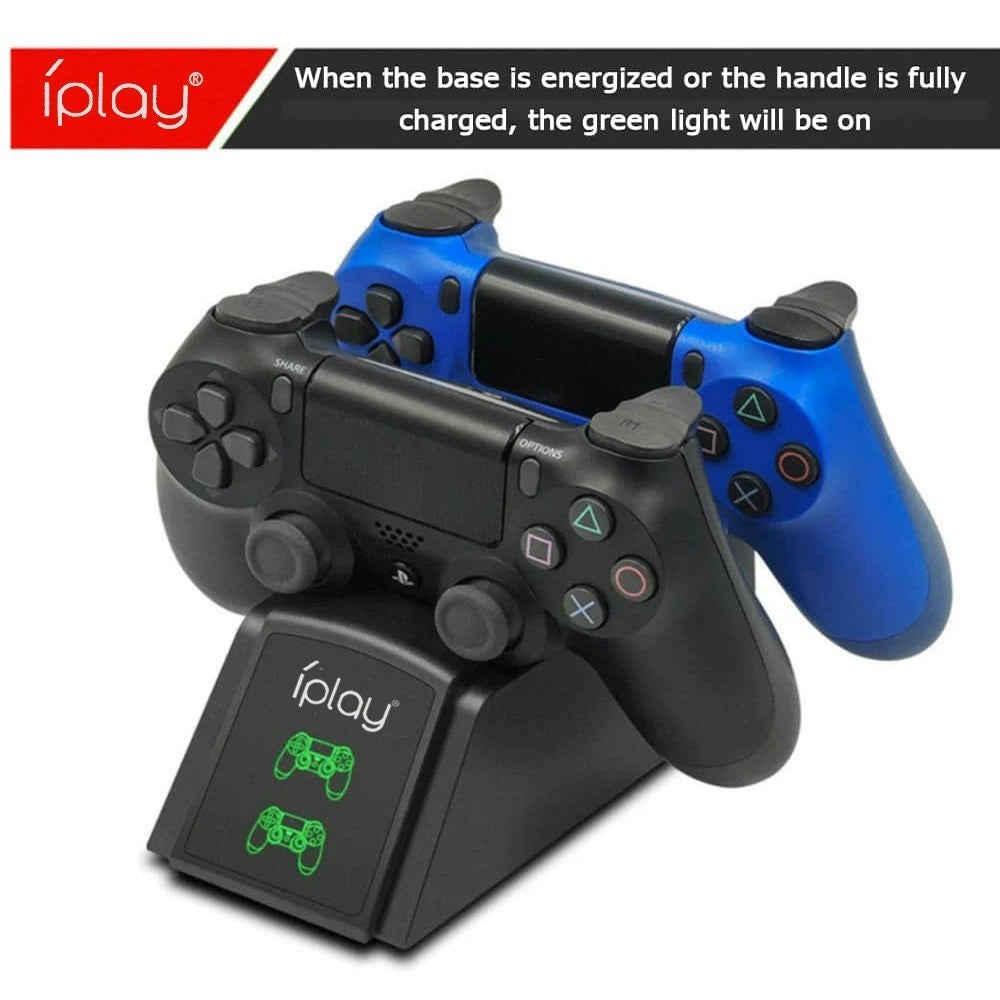 Dual Fast Charger Dock Station For PlayStation 4