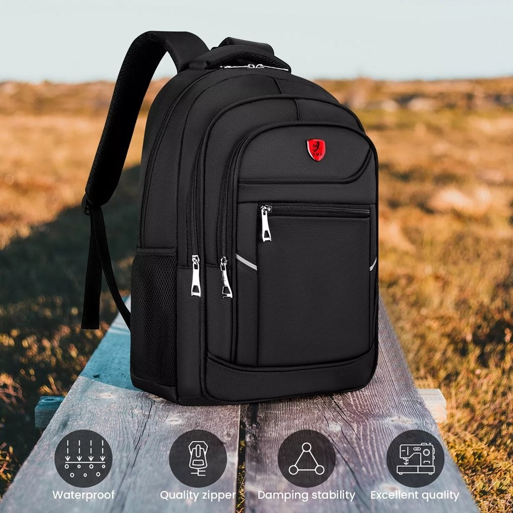 Laptop Backpack Waterproof Large Briefcase Rucksack Travel School Bag