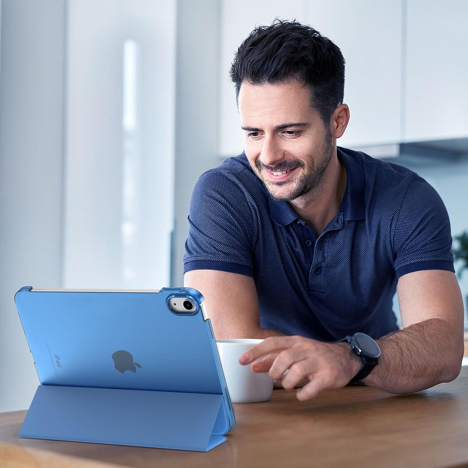 Leather Magnetic Smart Case for Apple iPad