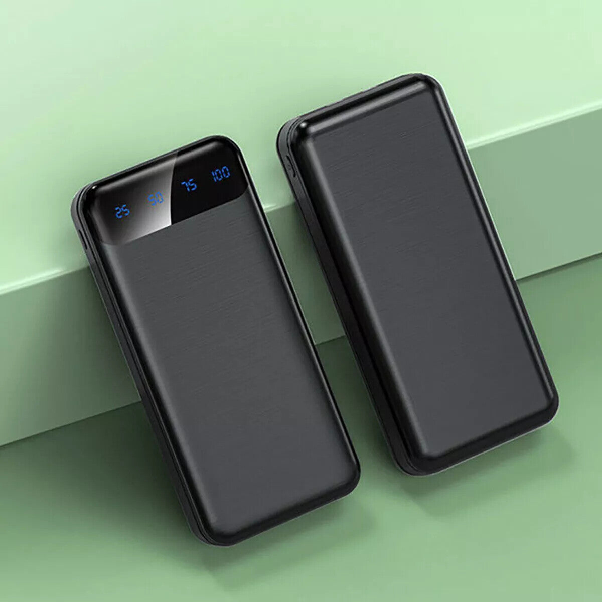 9000000mAh Power Bank Pack 2 USB External Battery Fast Charger for Mobile Phone