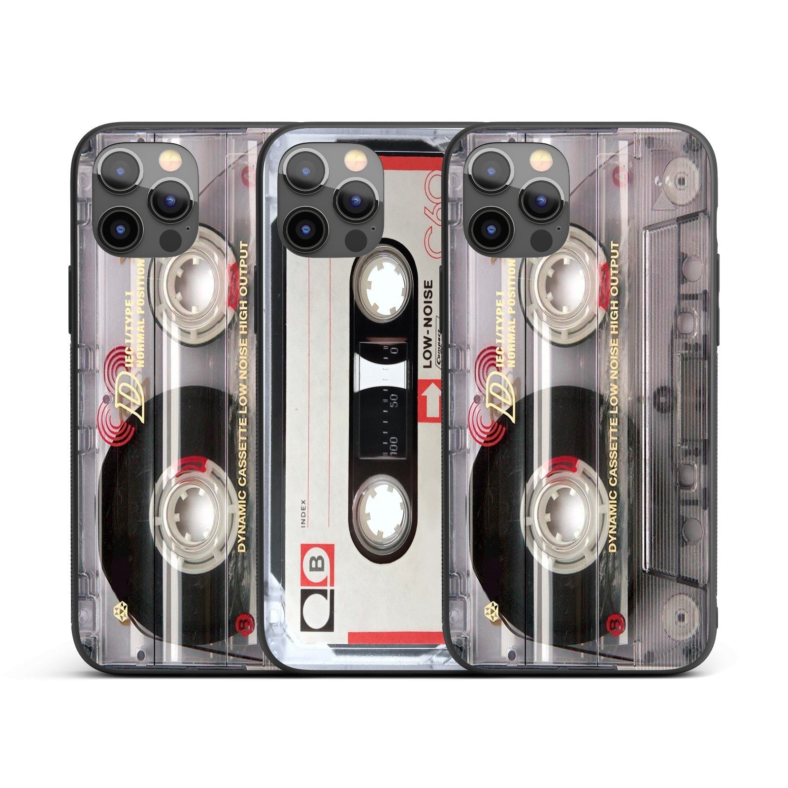 Cassette iPhone Case Retro Tape Music Design Vintage Phone Cover