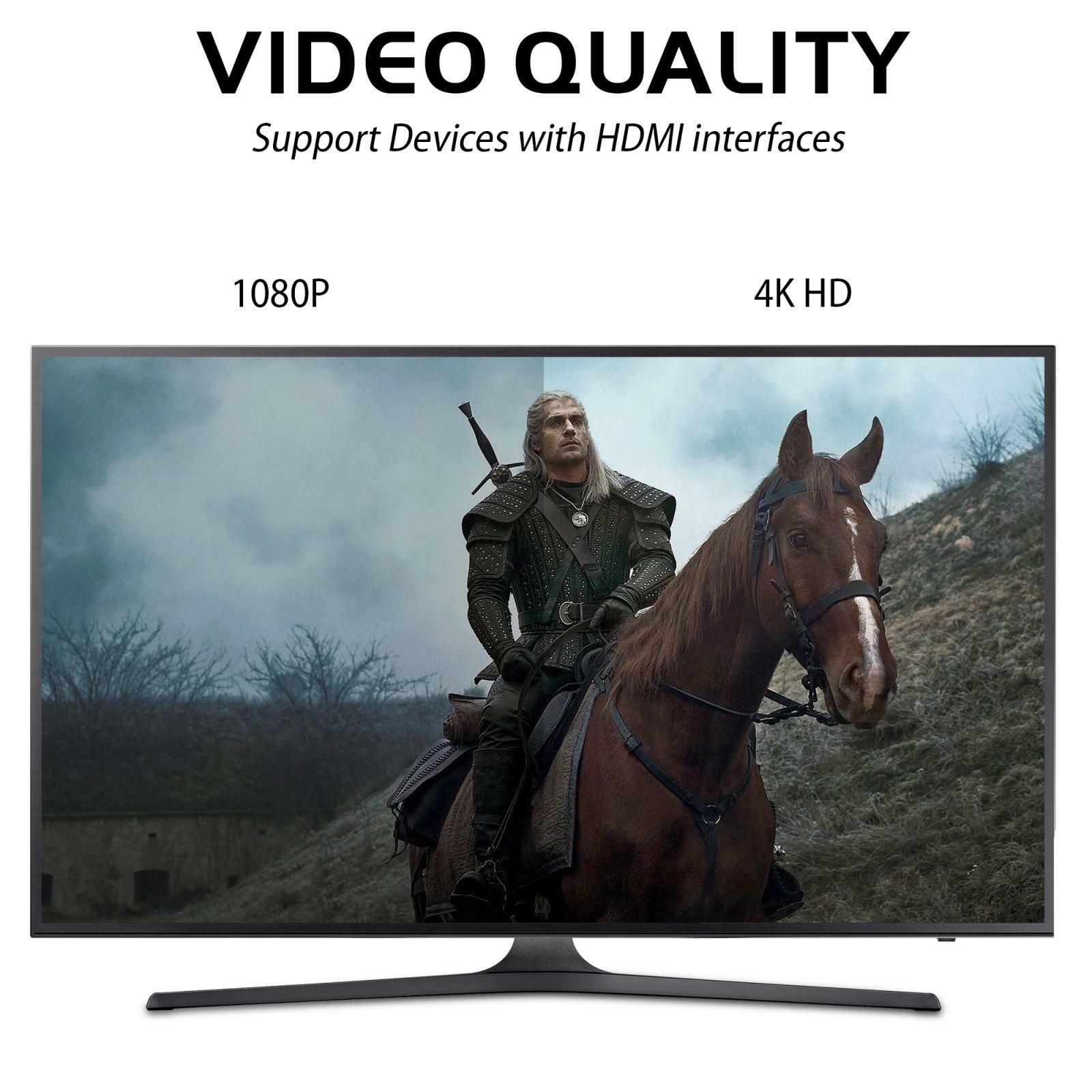 HDMI 2.0 High-Speed Gold-Plated Cable 4K UHD 2160p 3D HDTV