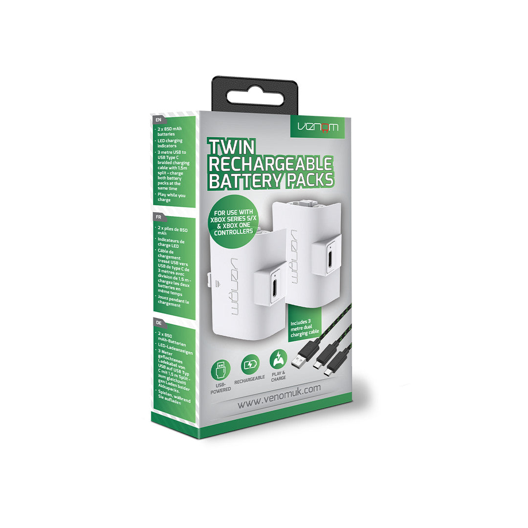 Xbox Rechargeable Battery Pack Twin Set for Xbox Series X Series S Xbox One