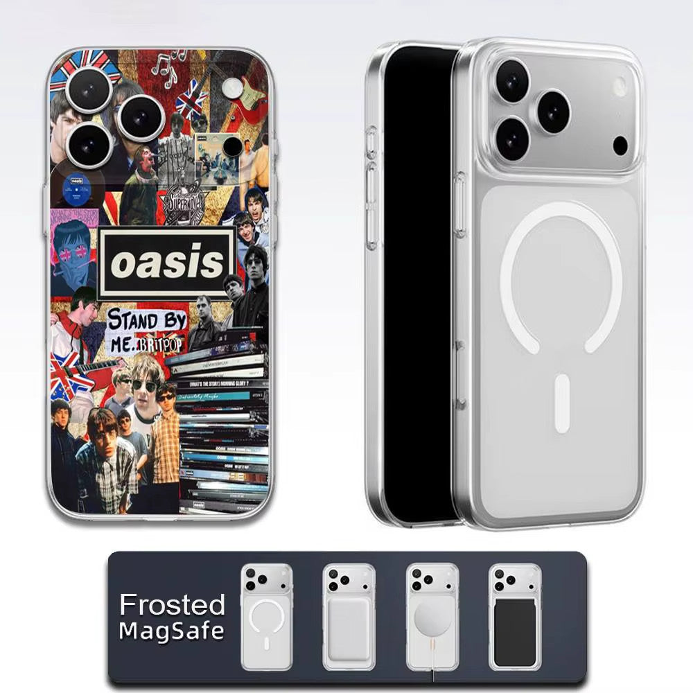 Oasis MagSafe Phone Case for iPhone 17 16 15 14 13 12 11 Air/Plus/Pro/Pro Max