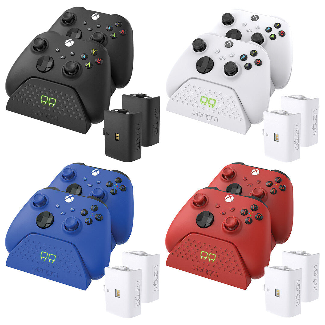 Xbox Charging Dock with Rechargeable Batteries