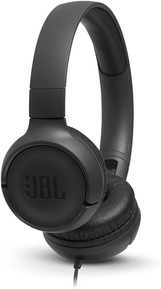 JBL Tune 500 Wired Headphones On-Ear Pure Bass with Remote & Mic - 4 Colours