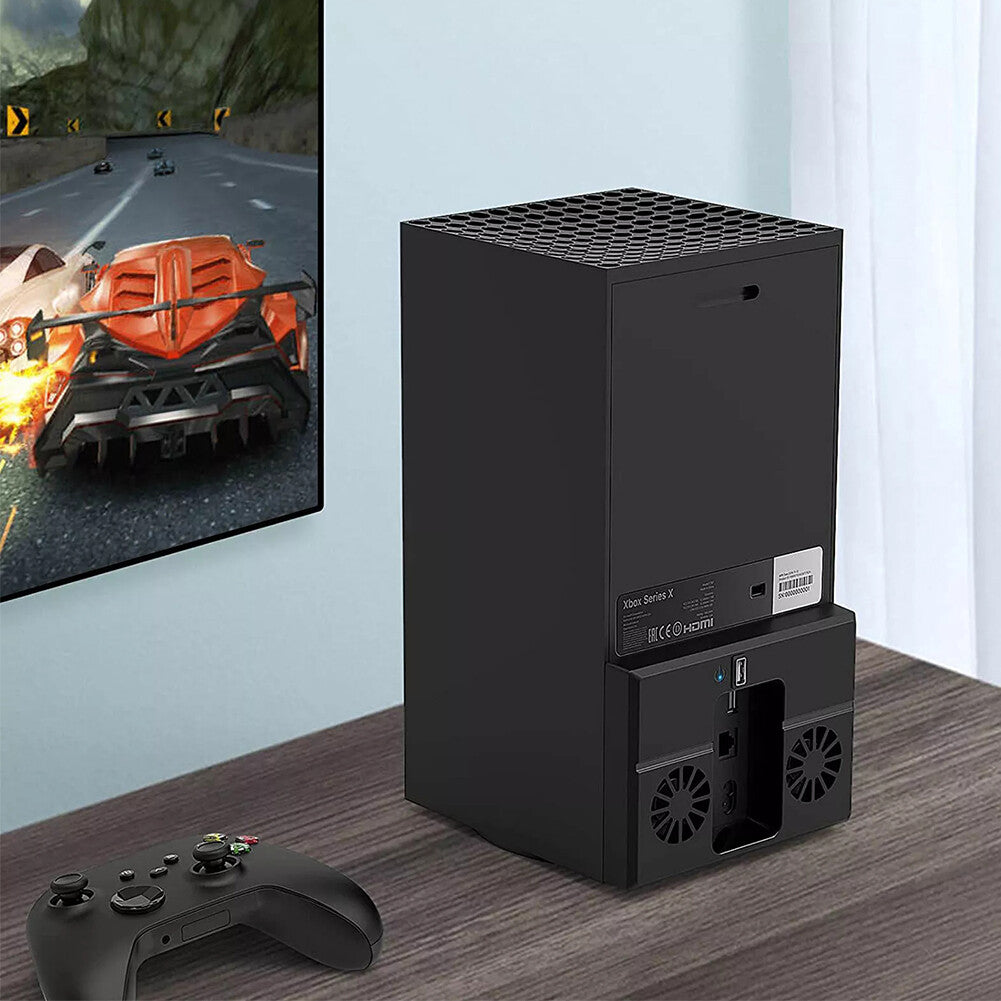 USB Cooling Fan Vertical Stand for Xbox Series X Game Console Cooler Accessories