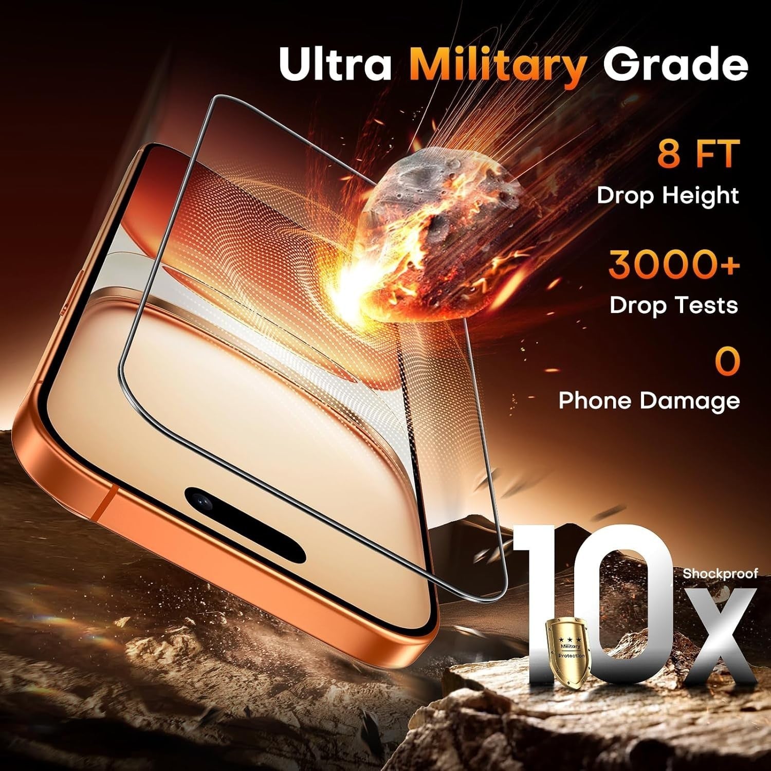 Case for iPhone 17 Clear Shockproof Case Phone Cover